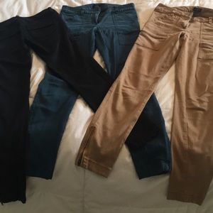 Ann Taylor Loft stretch slim cargo size 0